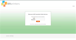 Desktop Screenshot of bronline.brprinters.com